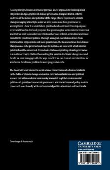 Accomplishing Climate Governance