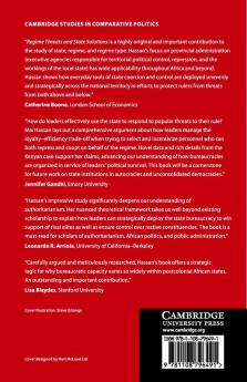 Regime Threats and State Solutions