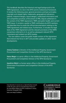 A Handbook on the WTO TRIPS Agreement