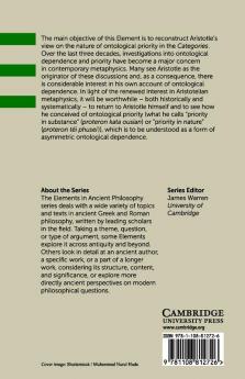 Aristotle on Ontological Priority in the Categories