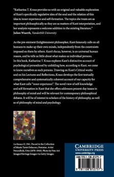 Kant on Self-Knowledge and Self-Formation