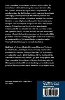Historicism and the Human Sciences in Victorian Britain