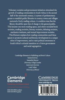 Reading Spaces in South Africa 1850-1920s