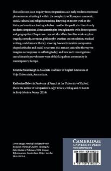 Compassion in Early Modern Literature and Culture