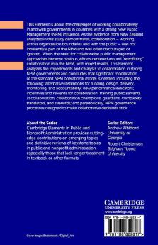 Retrofitting Collaboration into the New Public Management