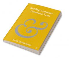 Reading Computer-Generated Texts