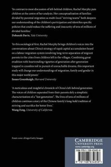 The Children of China's Great Migration
