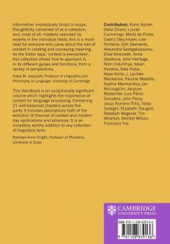 The Cambridge Handbook of Language in Context