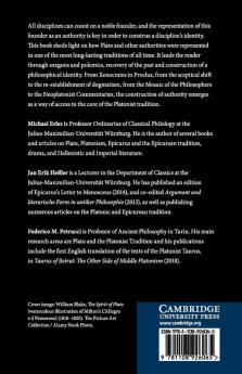 Authority and Authoritative Texts in the Platonist Tradition