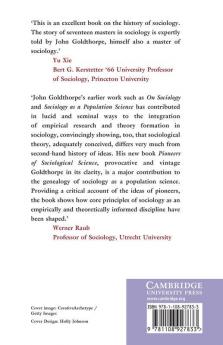 Pioneers of Sociological Science