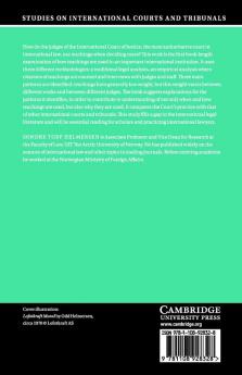 The Application of Teachings by the International Court of Justice