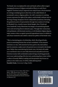 Liberty and the Politics of the Female Voice in Early Stuart England