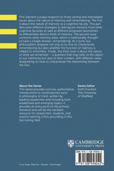 Memory and Remembering