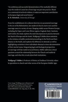 Marriage Litigation in the Western Church 1215?1517