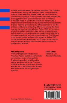 The Study of US State Policy Diffusion