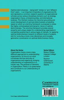 Optimal Distinctiveness