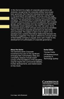 The Evolution of Corporate Governance