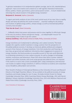 Power Shift: The Global Political Economy of Energy Transitions