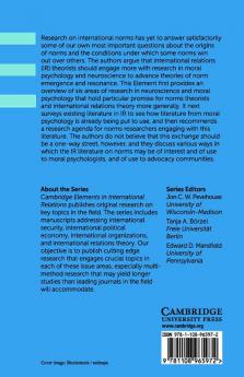 International Norms Moral Psychology and Neuroscience
