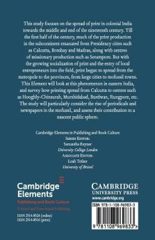 The Spread of Print in Colonial India