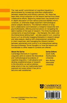 Navigating the Realities of Metaphor and Psychotherapy Research