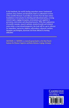 The Cambridge Handbook of Dyslexia and Dyscalculia