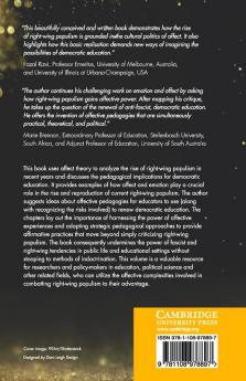 Affect and the Rise of Right-Wing Populism