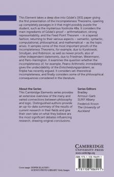 Gödel's Incompleteness Theorems