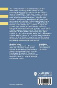 Phonetics and Phonology in Multilingual Language Development