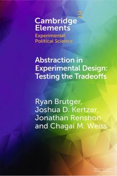 Abstraction in Experimental Design