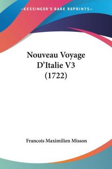 Nouveau Voyage D'Italie V3 (1722)