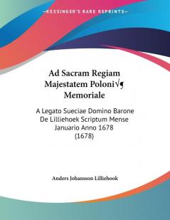 Ad Sacram Regiam Majestatem Poloniæ Memoriale