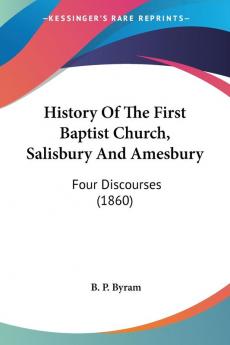 History Of The First Baptist Church Salisbury And Amesbury