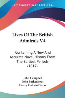 Lives Of The British Admirals V4