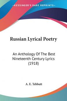Russian Lyrical Poetry