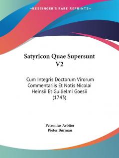 Satyricon Quae Supersunt V2