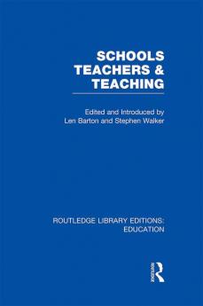 Schools Teachers and Teaching (RLE Edu N)