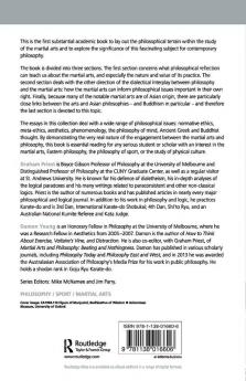 Philosophy and the Martial Arts