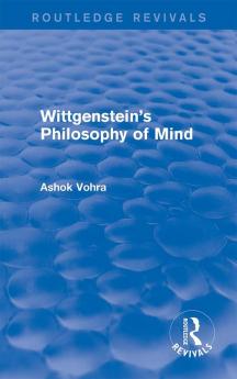 Wittgenstein's Philosophy of Mind (Routledge Revivals)