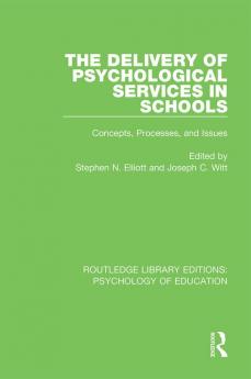 Delivery of Psychological Services in Schools