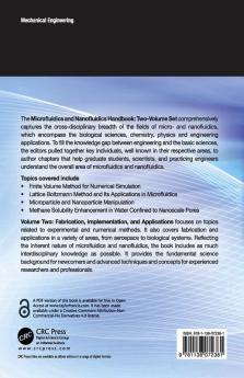 Microfluidics and Nanofluidics Handbook