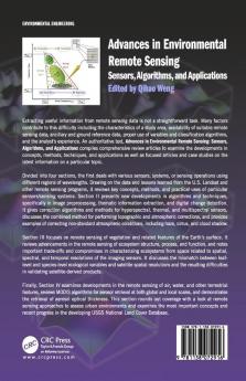 Advances in Environmental Remote Sensing: Sensors Algorithms & Applications