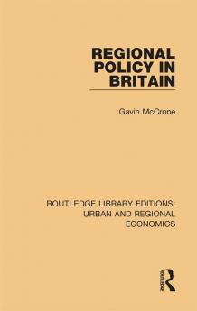 Regional Policy in Britain