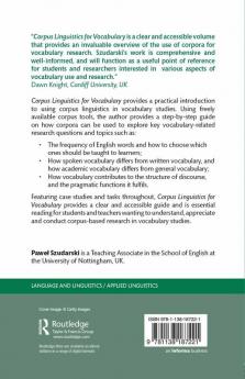 Corpus Linguistics for Vocabulary