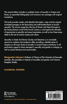 Sexuality in Greek and Roman Society and Literature