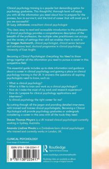 Becoming a Clinical Psychologist