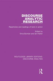 Discourse Analytic Research