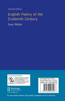 English Poetry of the Sixteenth Century