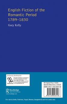 English Fiction of the Romantic Period 1789-1830