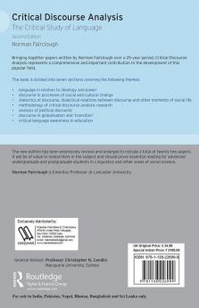 Critical Discourse Analysis